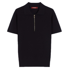 'S Max Mara Teti Bluse, Navy